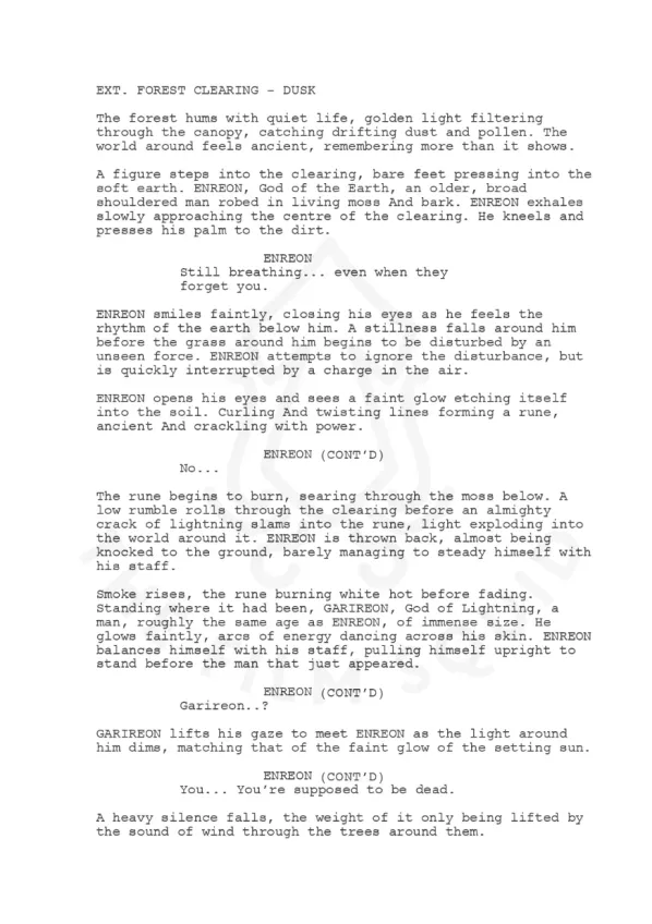 The Apprentice Trials first page