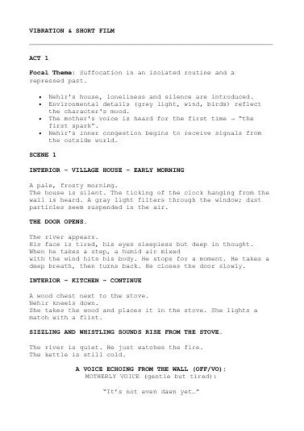 Vibration first page
