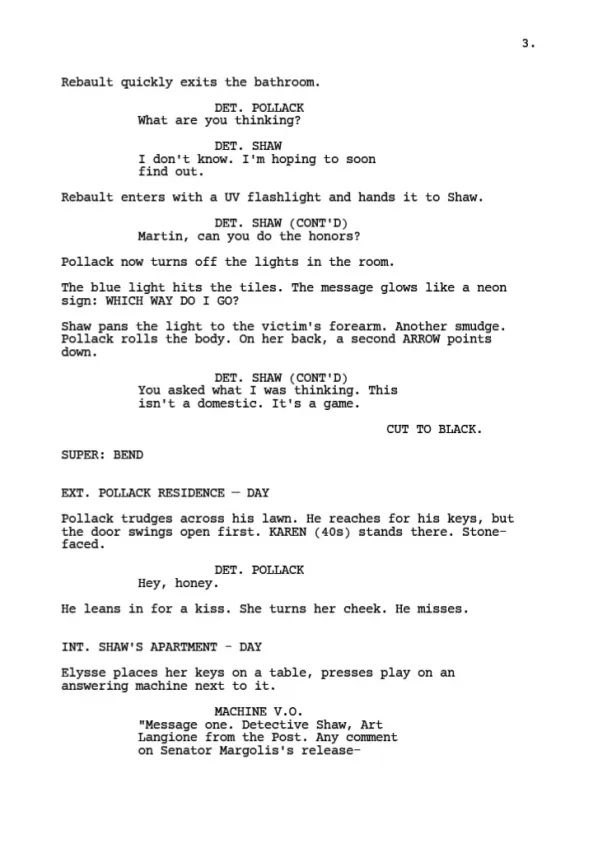 Bend sample page
