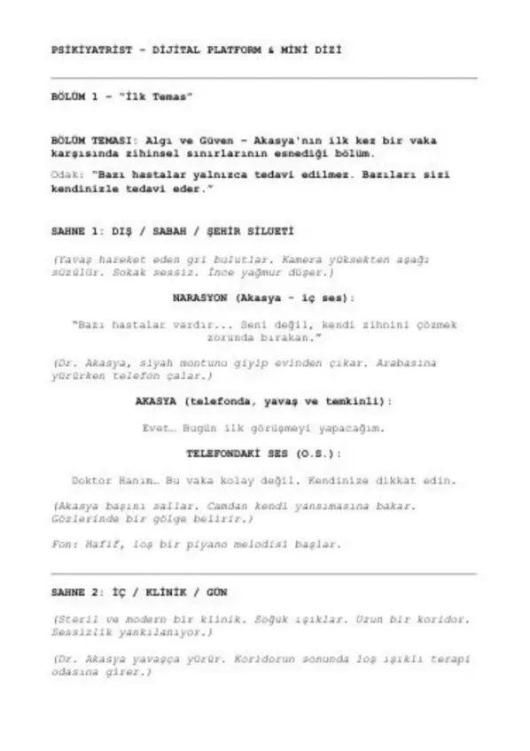 Psikiyatrist first page