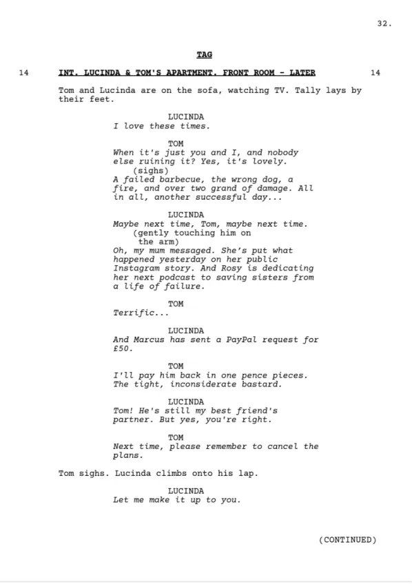 Maybe Next Time sample page