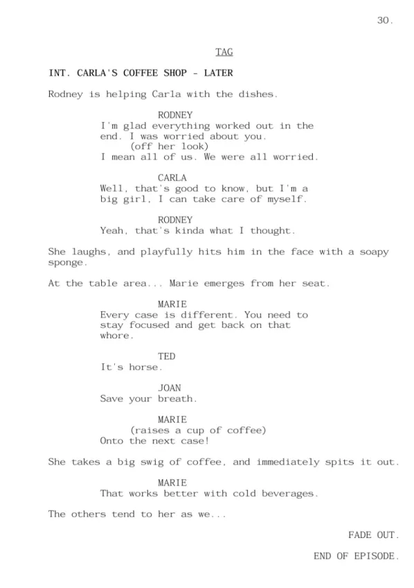 Breaking Hips And Cracking Cases sample page