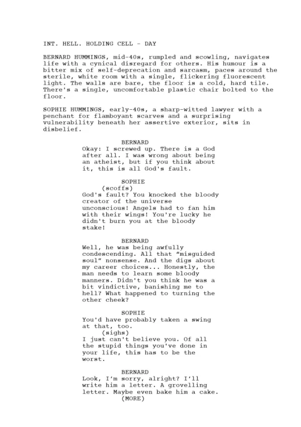 Hellbound first page