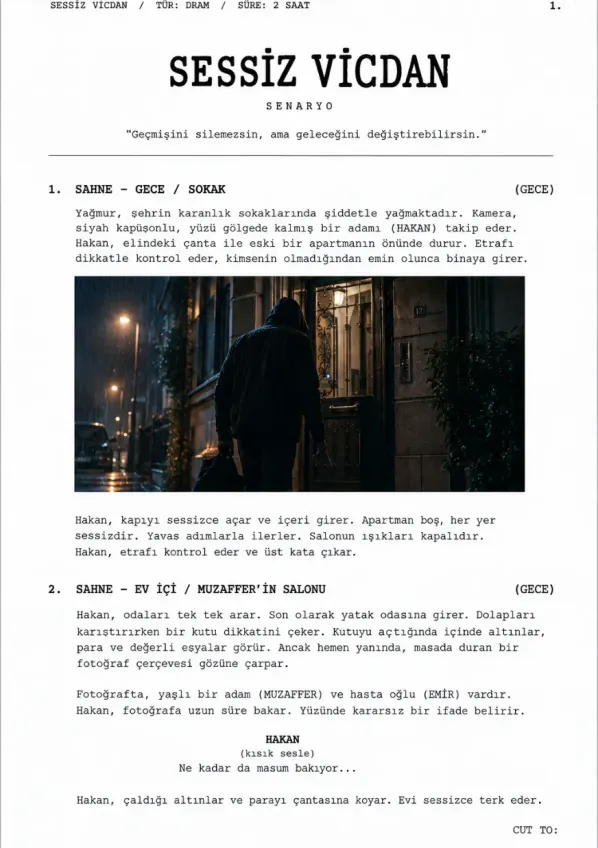 Sessiz Vicdan sample page