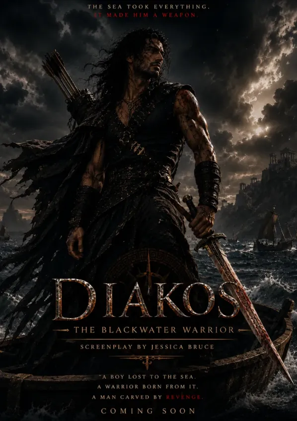 Diakos: The Black Water Warrior scenario poster