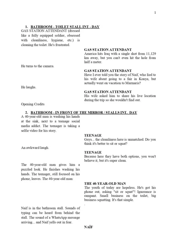 URINAL first page