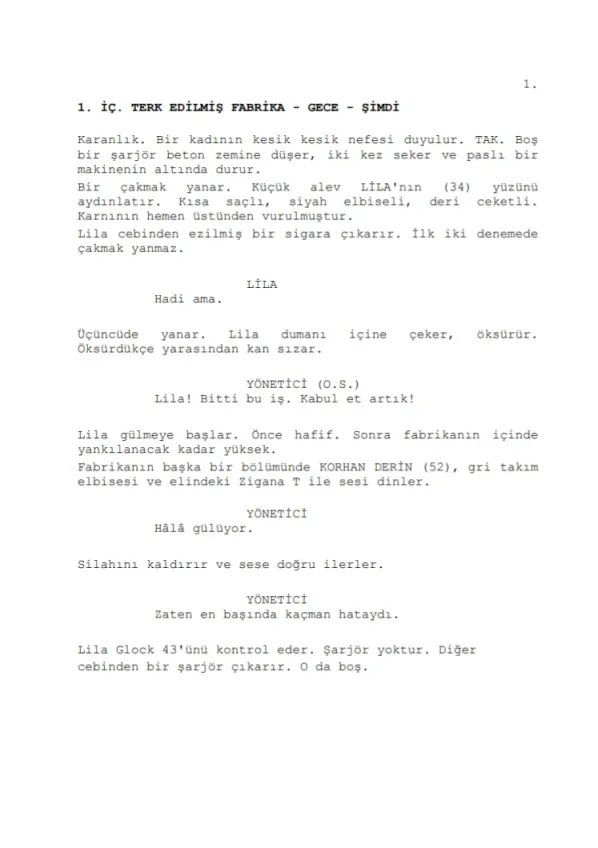 Lila first page