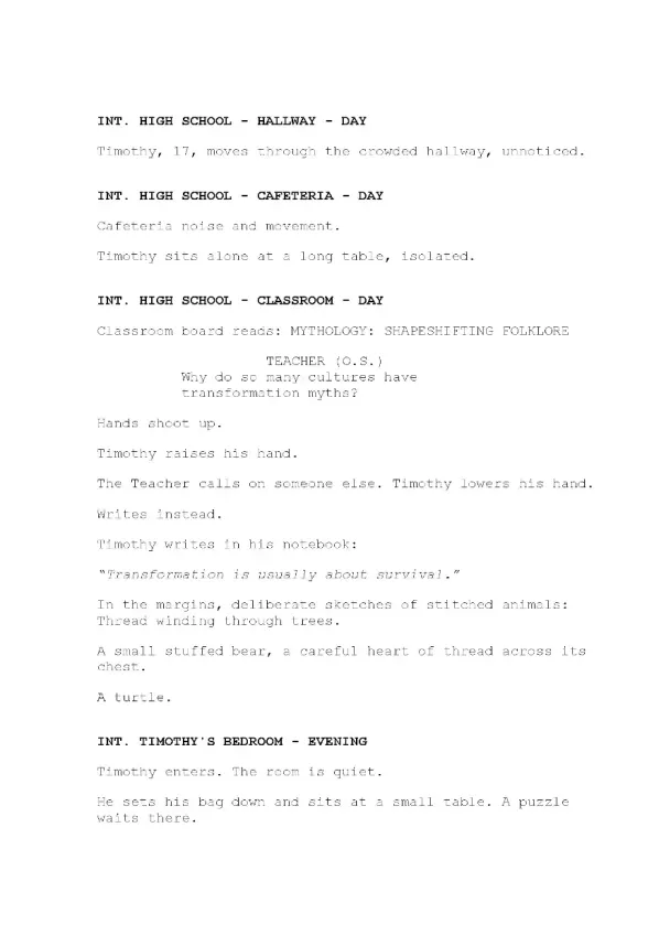 How Timmy Became a Bear first page