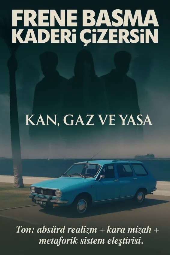 KAN, GAZ VE YASA scenario poster