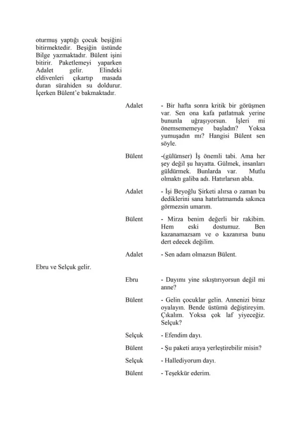 KARANLIK YOLLAR sample page
