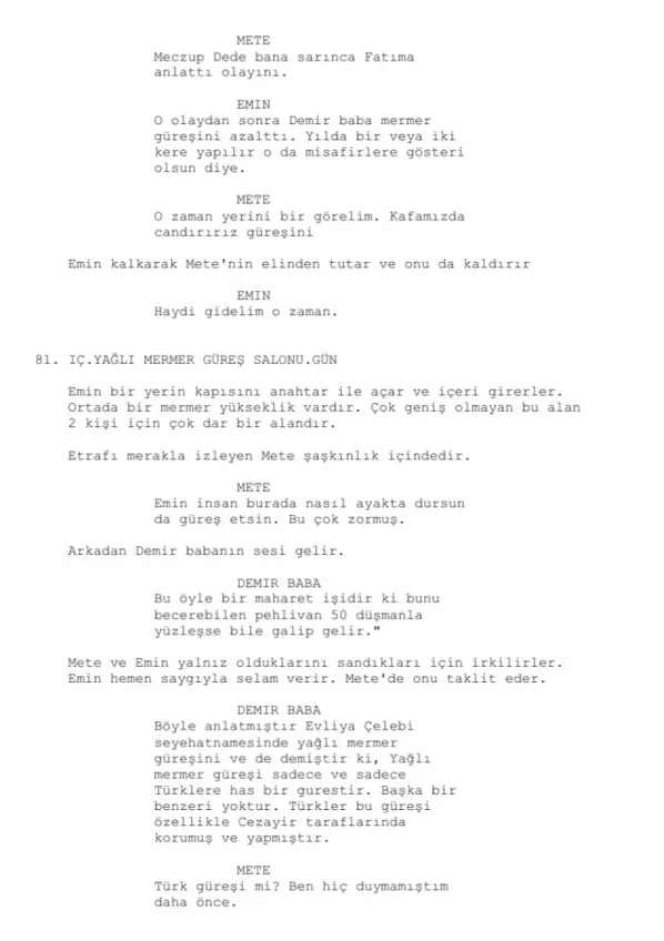 Pehlivan sample page