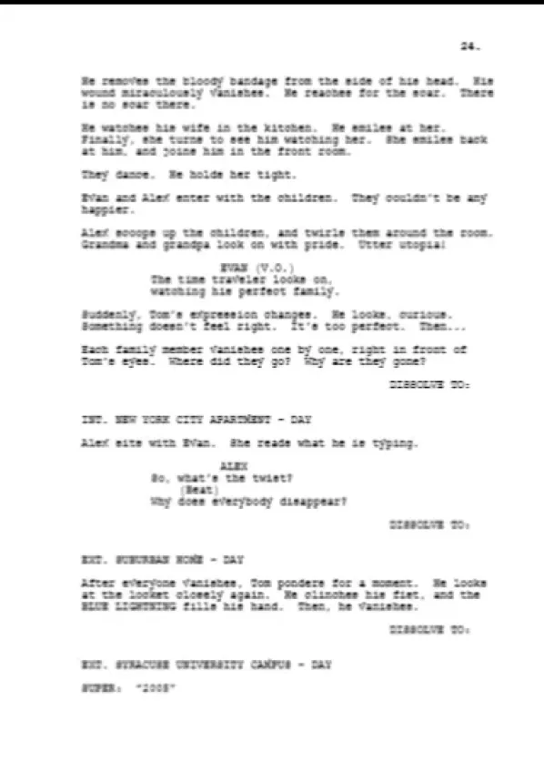 AGENCY sample page