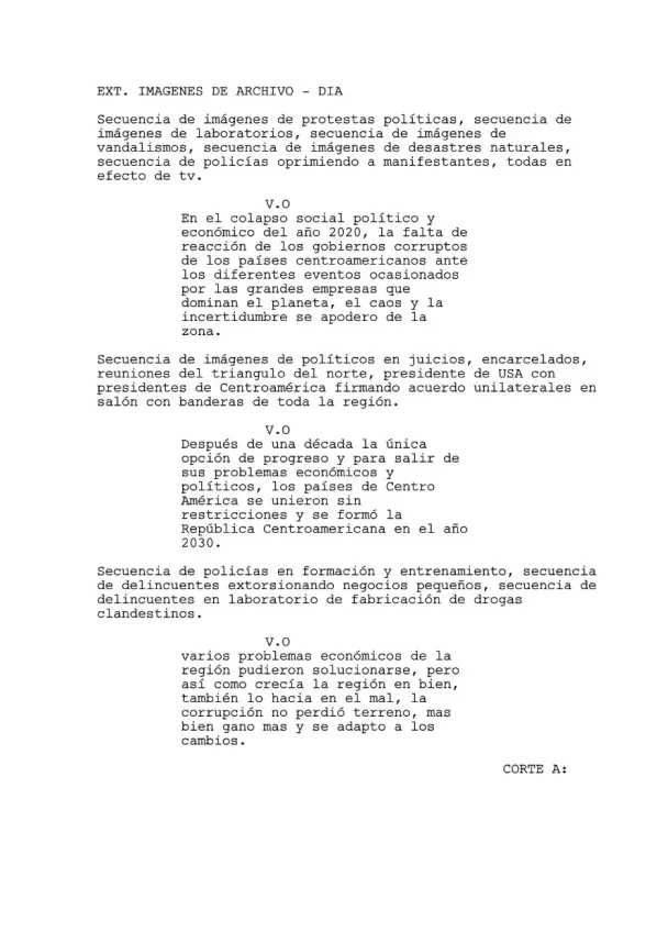 Servir y Proteger first page