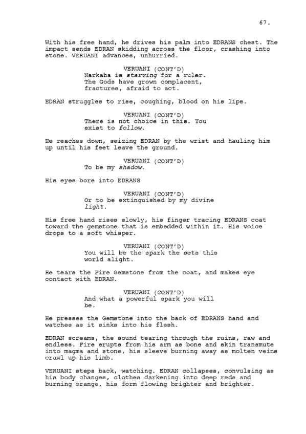 The Apprentice Trials sample page