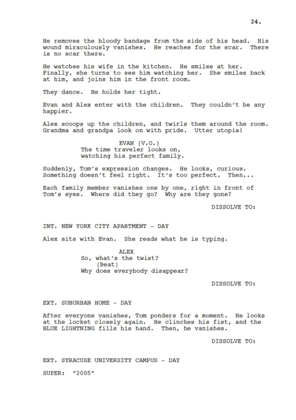 AGENCY sample page