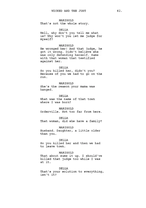 The Wicked And The Just sample page