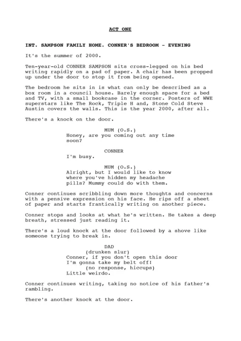 The Worries Of My Life first page thumbnail