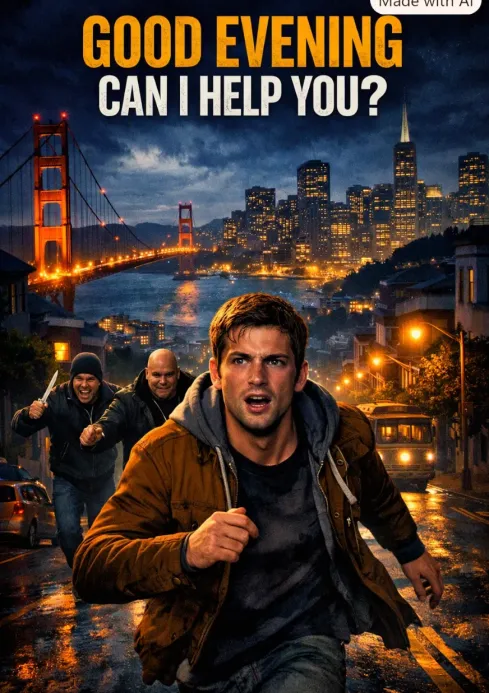 Good Evening Can I Help You scenario poster
