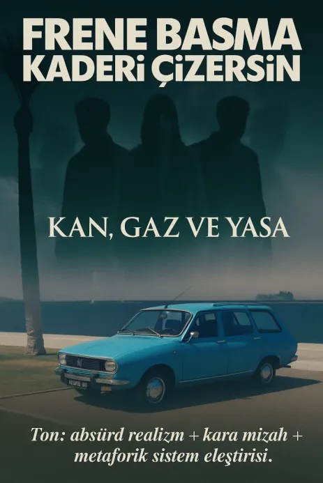 KAN, GAZ VE YASA scenario poster