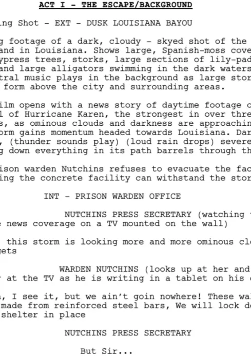 Secrets sample page thumbnail