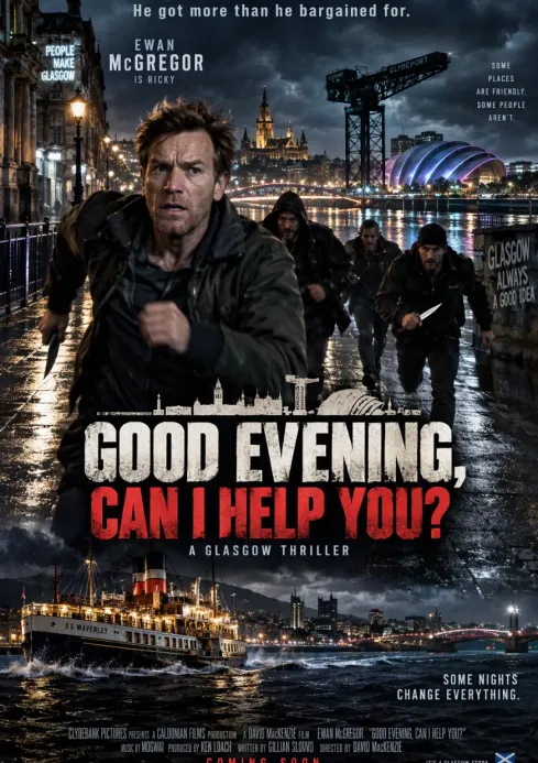 Good Evening Can I Help You? (UK) scenario poster