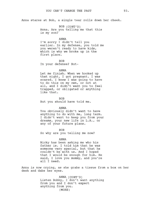 You Can't Change The Past sample page thumbnail