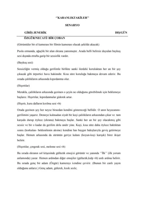 KARANLIKTAKİLER first page thumbnail